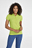 Рубашка поло женская PEOPLE 210, зеленое яблоко с логотипом в Белгороде заказать по выгодной цене в кибермаркете AvroraStore