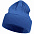 Шапка Franky, синяя (сапфир) с логотипом в Белгороде заказать по выгодной цене в кибермаркете AvroraStore