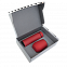 Набор Hot Box CS grey (красный) с логотипом в Белгороде заказать по выгодной цене в кибермаркете AvroraStore
