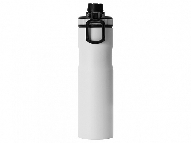 Бутылка для воды Supply Waterline, нерж сталь, 850 мл, белый с логотипом в Белгороде заказать по выгодной цене в кибермаркете AvroraStore