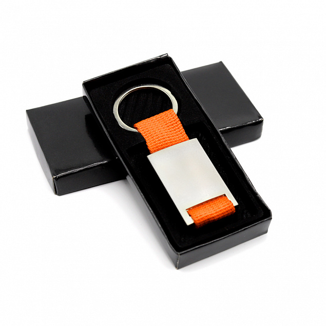 Брелок TYPPO в подарочной упаковке - Оранжевый OO с логотипом в Белгороде заказать по выгодной цене в кибермаркете AvroraStore