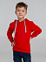 Толстовка с капюшоном детская Kirenga Kids, красная с логотипом в Белгороде заказать по выгодной цене в кибермаркете AvroraStore