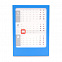 Календарь настольный Zeit - Синий HH с логотипом в Белгороде заказать по выгодной цене в кибермаркете AvroraStore