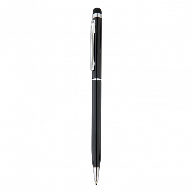 Тонкая металлическая ручка-стилус с логотипом в Белгороде заказать по выгодной цене в кибермаркете AvroraStore