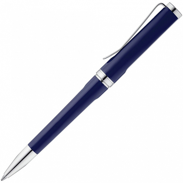 Ручка шариковая Phase, синяя с логотипом в Белгороде заказать по выгодной цене в кибермаркете AvroraStore