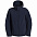 Куртка мужская Hooded Softshell темно-синяя с логотипом в Белгороде заказать по выгодной цене в кибермаркете AvroraStore