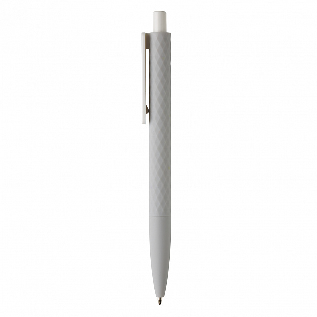 Ручка X3 Smooth Touch, серый с логотипом в Белгороде заказать по выгодной цене в кибермаркете AvroraStore