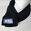 Шарф вязаный  двойной "WIND SCARF"_черный,100% акрил  с логотипом в Белгороде заказать по выгодной цене в кибермаркете AvroraStore