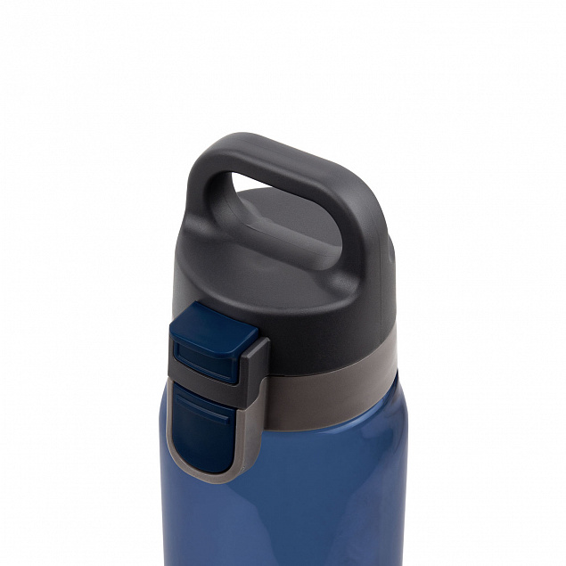 Спортивная бутылка для воды, Aqua, 830 ml, синяя с логотипом в Белгороде заказать по выгодной цене в кибермаркете AvroraStore