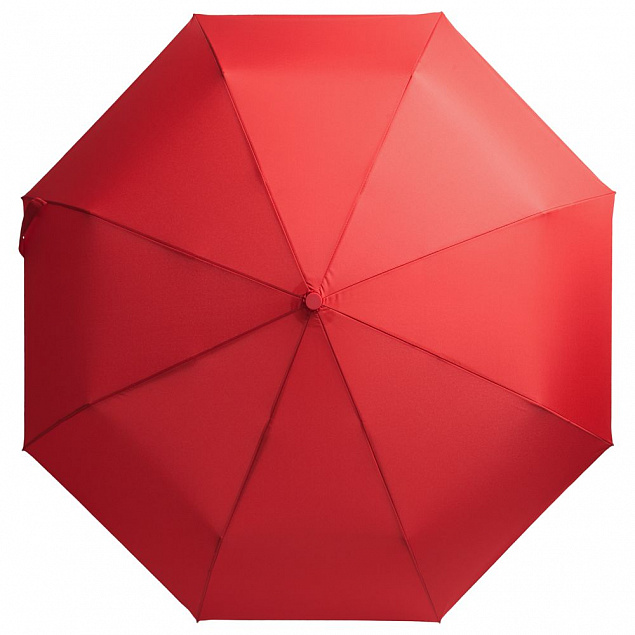 Зонт складной ARE-AOC, красный с логотипом в Белгороде заказать по выгодной цене в кибермаркете AvroraStore