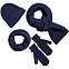 Варежки Nordkyn, серые с логотипом в Белгороде заказать по выгодной цене в кибермаркете AvroraStore