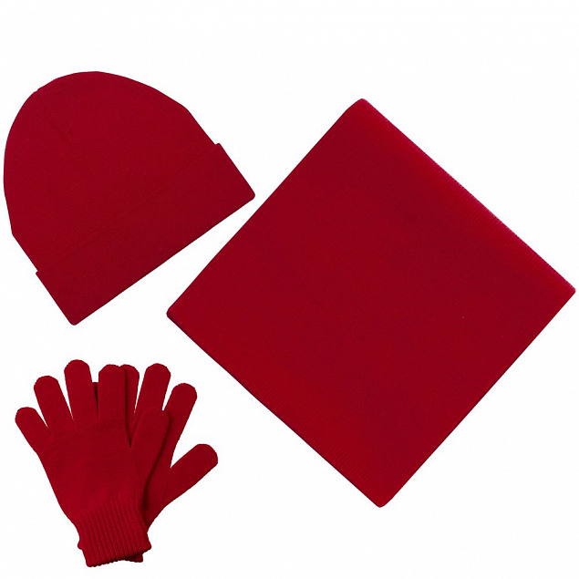 Перчатки Real Talk, красные с логотипом в Белгороде заказать по выгодной цене в кибермаркете AvroraStore