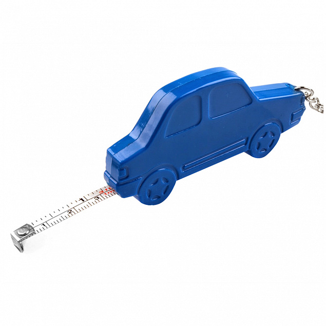 Брелок-рулетка Автомобиль - Синий HH с логотипом в Белгороде заказать по выгодной цене в кибермаркете AvroraStore