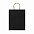 Пакет бумажный ROBLE, Черный с логотипом в Белгороде заказать по выгодной цене в кибермаркете AvroraStore