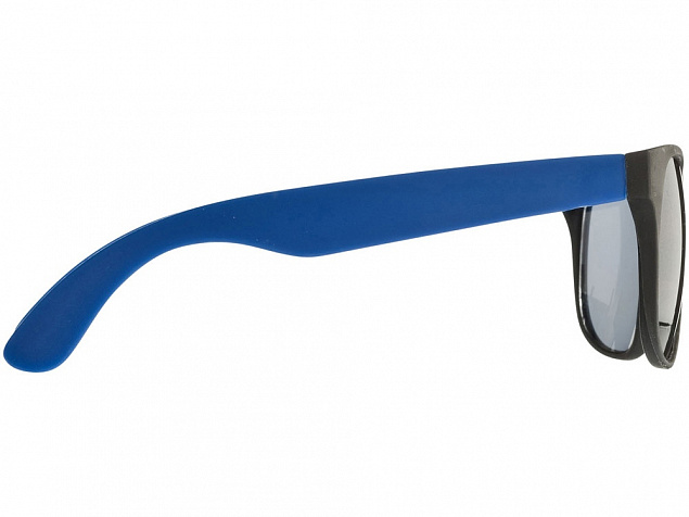 Очки солнцезащитные Retro, синий с логотипом в Белгороде заказать по выгодной цене в кибермаркете AvroraStore