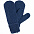 Варежки Brugge, голубой меланж с логотипом в Белгороде заказать по выгодной цене в кибермаркете AvroraStore