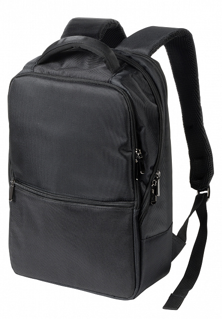 Рюкзак OXFORD, черный с логотипом в Белгороде заказать по выгодной цене в кибермаркете AvroraStore