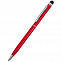 Ручка металлическая Dallas Touch - Красный PP с логотипом в Белгороде заказать по выгодной цене в кибермаркете AvroraStore