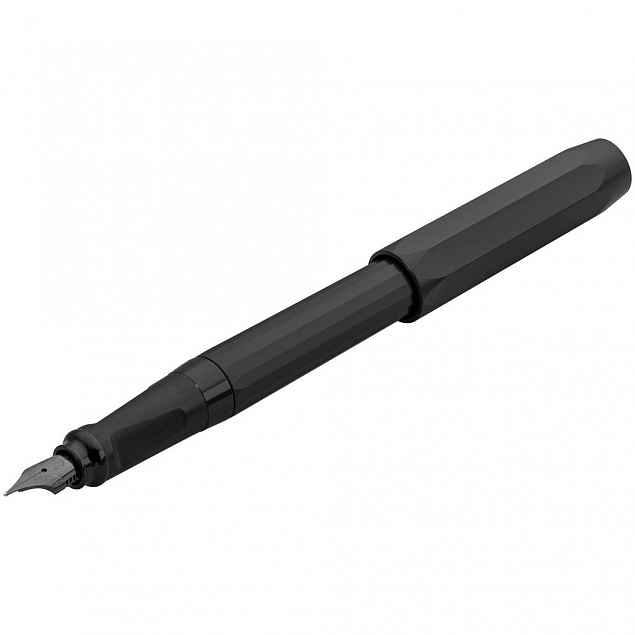 Ручка перьевая Perkeo, черная с логотипом в Белгороде заказать по выгодной цене в кибермаркете AvroraStore