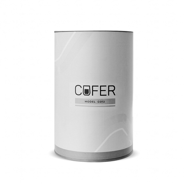 Набор Cofer Tube софт-тач CO12s grey, серый с логотипом в Белгороде заказать по выгодной цене в кибермаркете AvroraStore