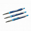 Шариковая ручка Bali, синяя/голубая с логотипом в Белгороде заказать по выгодной цене в кибермаркете AvroraStore