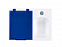 Подставка под ручку и скрепки Потакет, белый/синий с логотипом в Белгороде заказать по выгодной цене в кибермаркете AvroraStore