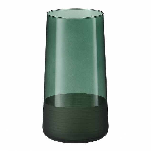 Стакан для воды высокий, Emerald, 540 ml, зеленый с логотипом в Белгороде заказать по выгодной цене в кибермаркете AvroraStore