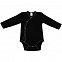 Боди детское Baby Prime, черное с логотипом в Белгороде заказать по выгодной цене в кибермаркете AvroraStore