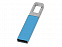 USB-флешка на 16 Гб «Hook» с карабином с логотипом в Белгороде заказать по выгодной цене в кибермаркете AvroraStore