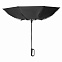 Зонт складной Azimut, черный с логотипом в Белгороде заказать по выгодной цене в кибермаркете AvroraStore