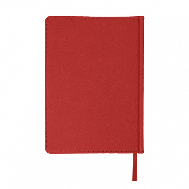 Ежедневник недатированный Anderson, А5,  красный, белый блок с логотипом в Белгороде заказать по выгодной цене в кибермаркете AvroraStore