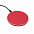 Беспроводное зарядное устройство Flappy, красный, белый с логотипом в Белгороде заказать по выгодной цене в кибермаркете AvroraStore