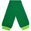 Шарф Snappy, зеленый с салатовым с логотипом в Белгороде заказать по выгодной цене в кибермаркете AvroraStore