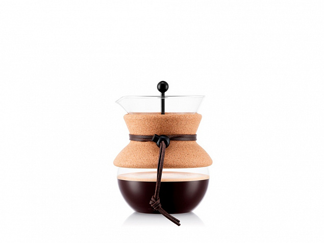 Кофеварка «POUR OVER», 500 мл с логотипом в Белгороде заказать по выгодной цене в кибермаркете AvroraStore