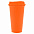 Стакан с крышкой Color Cap, оранжевый с логотипом в Белгороде заказать по выгодной цене в кибермаркете AvroraStore