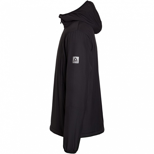 Куртка мужская Outdoor Fleece Lined Jacket, черная с логотипом в Белгороде заказать по выгодной цене в кибермаркете AvroraStore