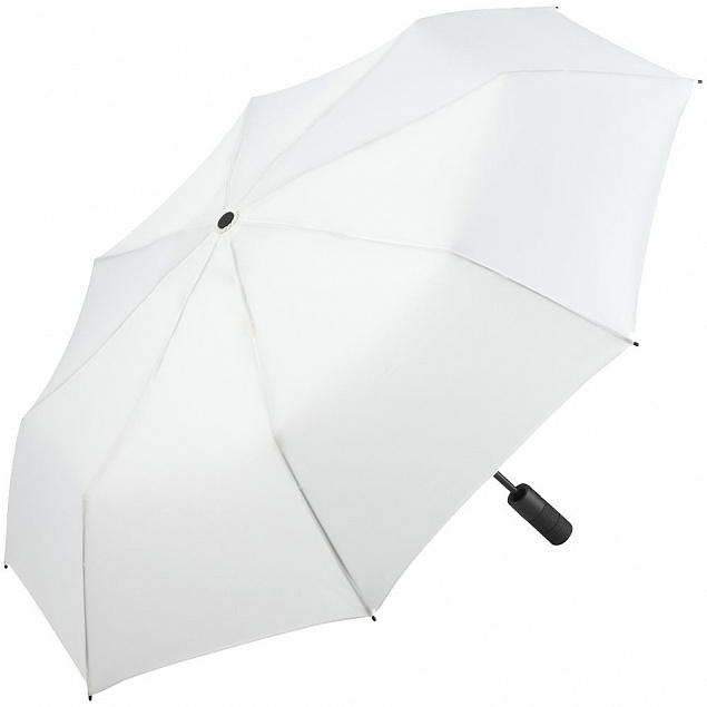 Зонт складной Profile, белый с логотипом в Белгороде заказать по выгодной цене в кибермаркете AvroraStore