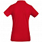 Рубашка поло женская Safran Timeless красная с логотипом в Белгороде заказать по выгодной цене в кибермаркете AvroraStore