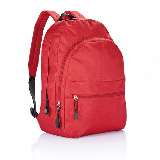 Рюкзак Basic, красный с логотипом в Белгороде заказать по выгодной цене в кибермаркете AvroraStore