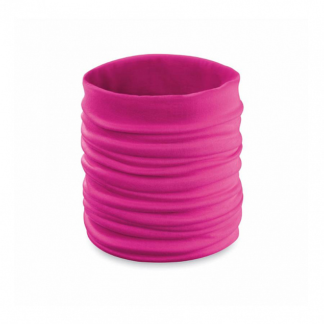 Шарф-бандана HAPPY TUBE, универсальный размер, розовый, полиэстер с логотипом в Белгороде заказать по выгодной цене в кибермаркете AvroraStore