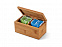 Коробка из бамбука с чаем «BURDOCK» с логотипом в Белгороде заказать по выгодной цене в кибермаркете AvroraStore