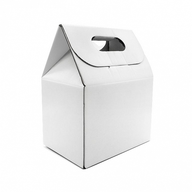 Коробка Coffee Box (белый) с логотипом в Белгороде заказать по выгодной цене в кибермаркете AvroraStore