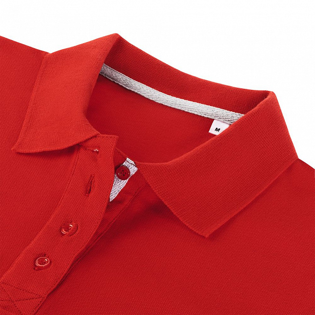 Рубашка поло женская Virma Premium Lady, красная с логотипом в Белгороде заказать по выгодной цене в кибермаркете AvroraStore