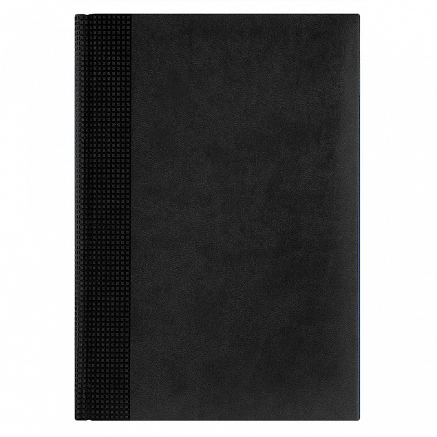Недатированный ежедневник VELVET 650U (5451) 145x205мм , без календаря, черный с логотипом в Белгороде заказать по выгодной цене в кибермаркете AvroraStore