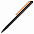 Шариковая ручка GrafeeX в чехле, черная с синим с логотипом в Белгороде заказать по выгодной цене в кибермаркете AvroraStore
