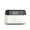 Светодиодный USB увлажнитель-ароматизатор Brava с часами, белый с логотипом в Белгороде заказать по выгодной цене в кибермаркете AvroraStore
