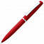 Ручка шариковая Bolt Soft Touch, красная с логотипом в Белгороде заказать по выгодной цене в кибермаркете AvroraStore