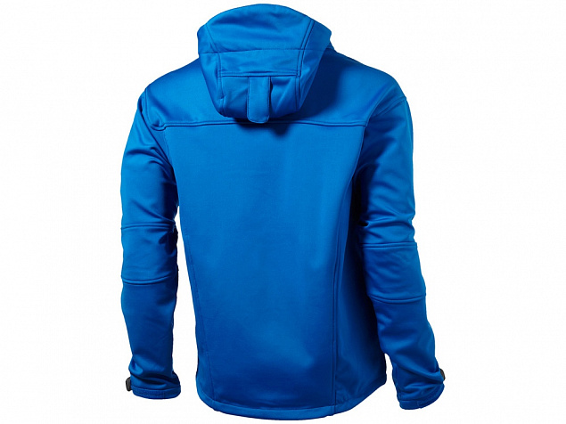 Куртка софтшел Match мужская, небесно-синий/серый с логотипом в Белгороде заказать по выгодной цене в кибермаркете AvroraStore