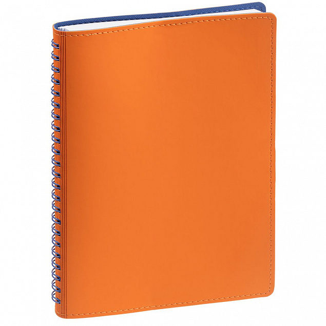 Ежедневник Spring Shall, недатированный, оранжевый с логотипом в Белгороде заказать по выгодной цене в кибермаркете AvroraStore