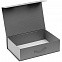 Коробка Case, подарочная, серебристая с логотипом в Белгороде заказать по выгодной цене в кибермаркете AvroraStore